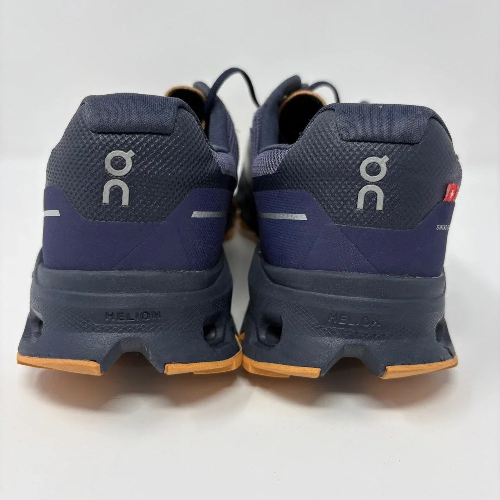 On Cloudvista Women's Size 9.5 Navy Grey Athletic Running Shoes (64.98592)